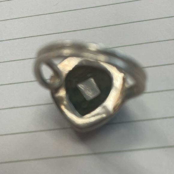 Labradorite and sterling silver ring - Picture 5 of 6